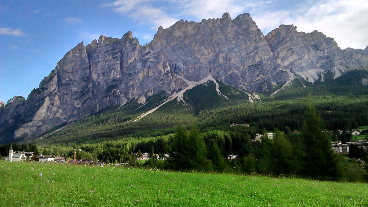 dolomites mountains landscape free photo