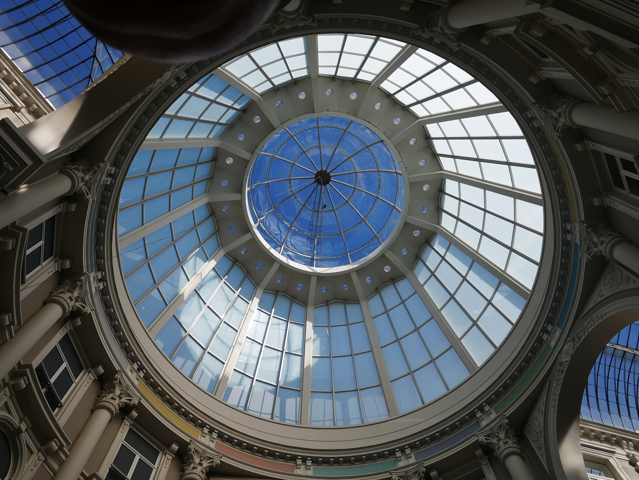 dome glass roof monument free photo