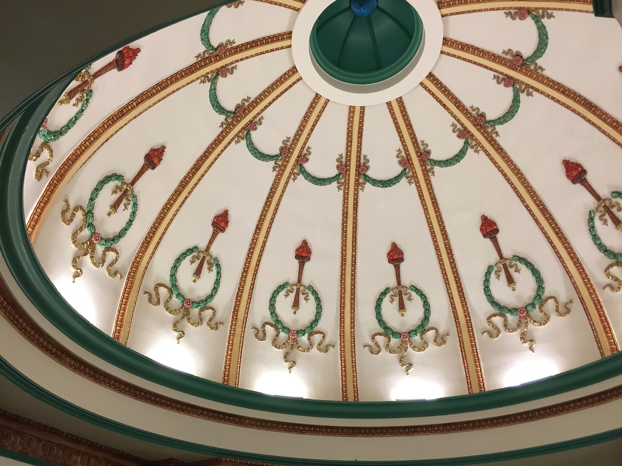 dome ceiling architecture free photo