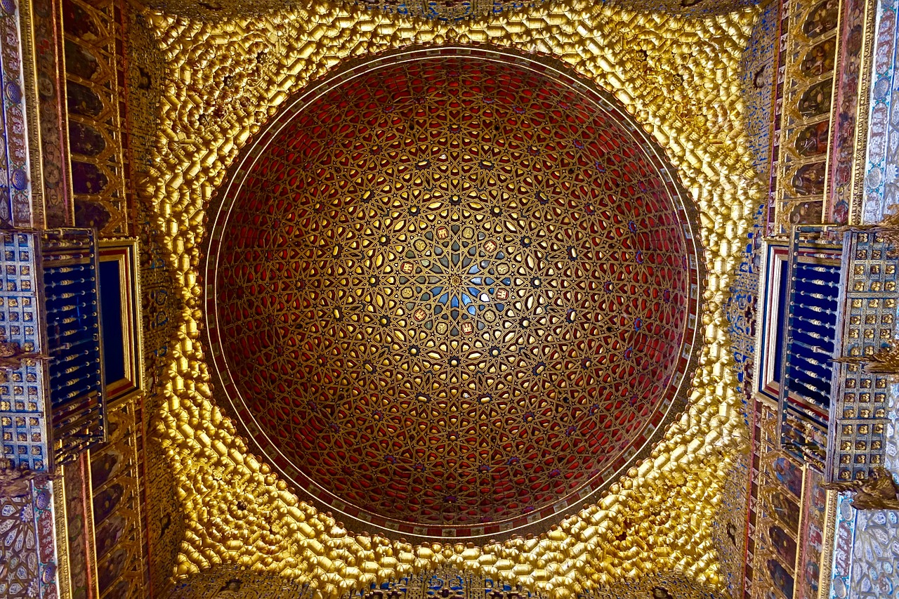 dome gold arabic free photo
