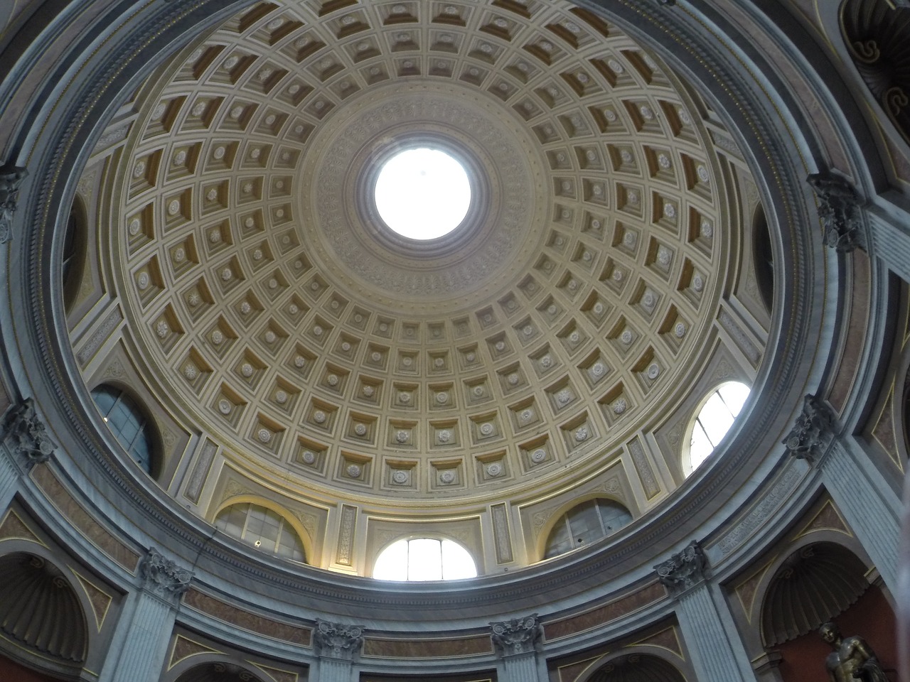 dome italy pantheon free photo