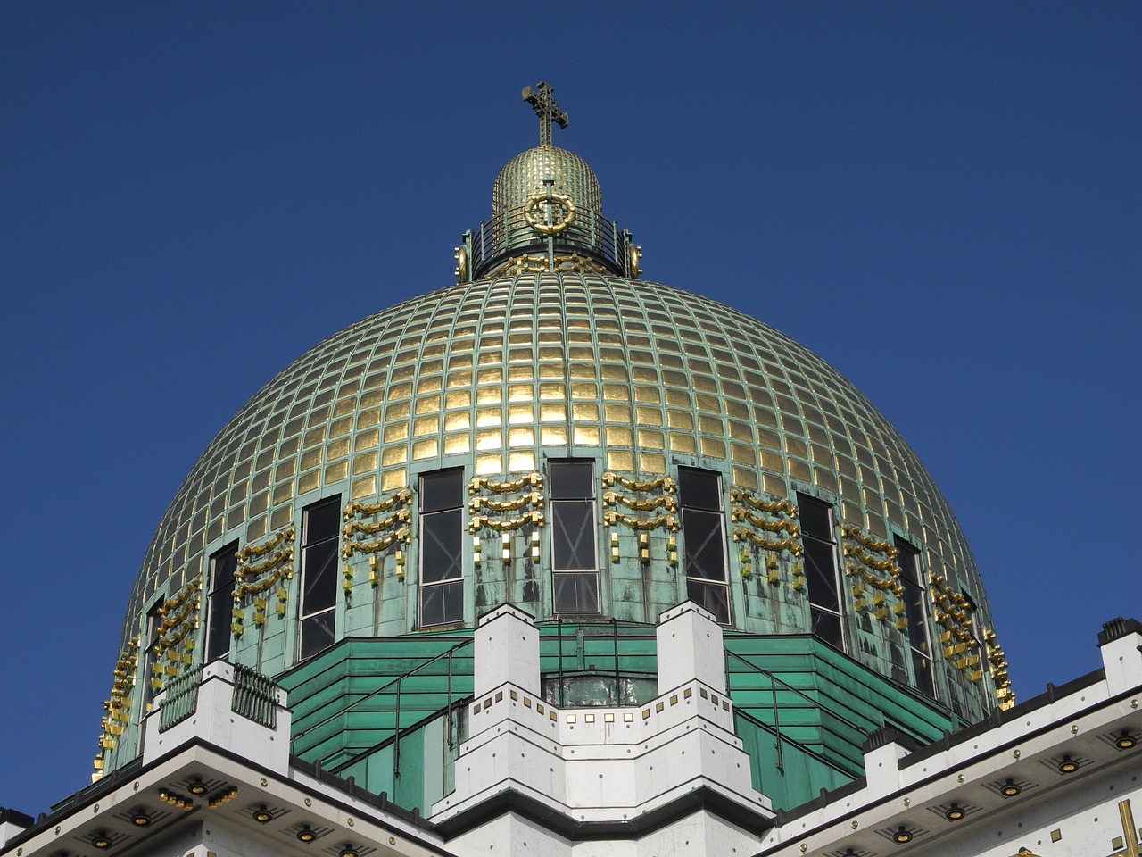 dome golden golden dome free photo