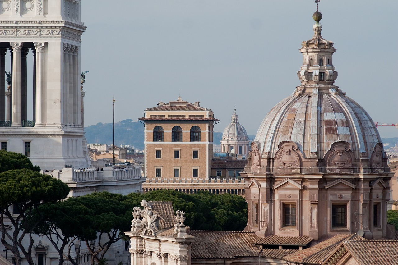 dome scape rome free photo