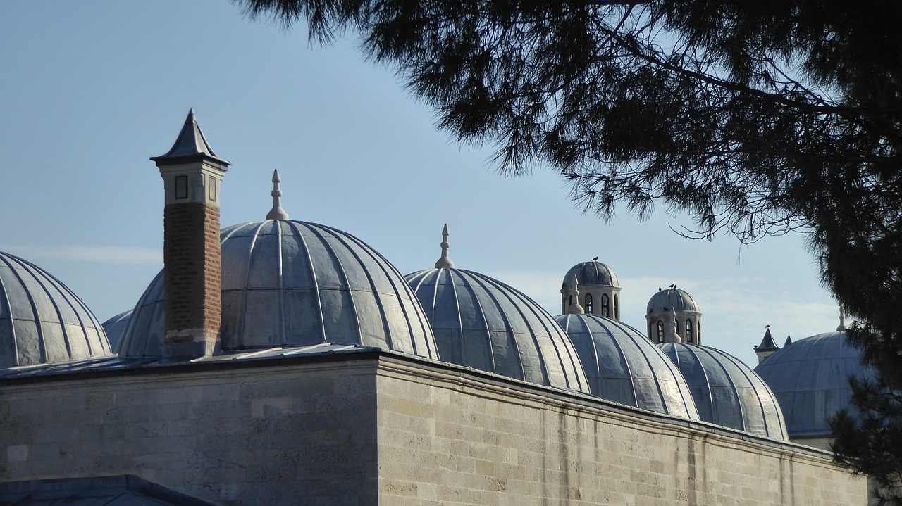 dome  mosque  turkey free photo