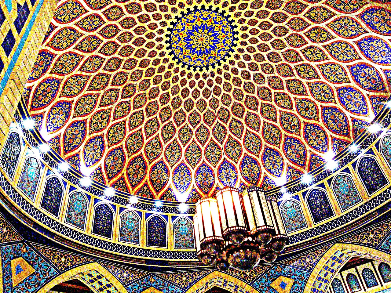 dome architecture dubai free photo