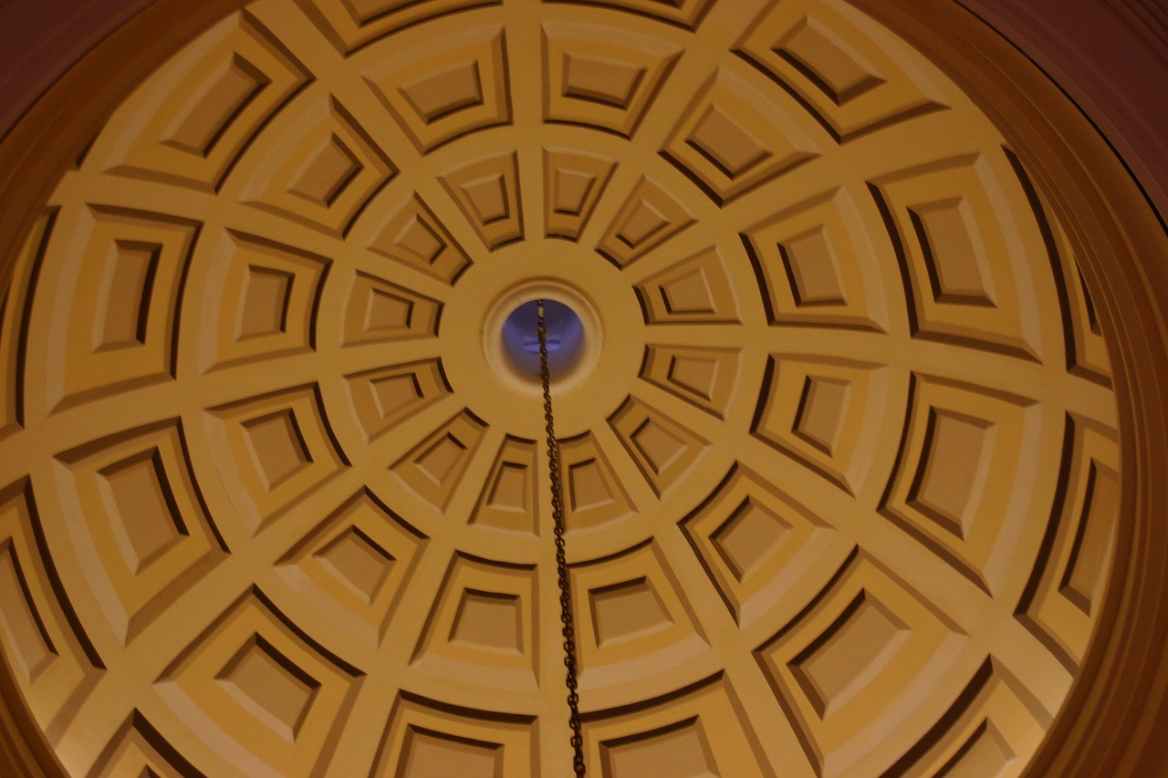 dome ceiling design free photo