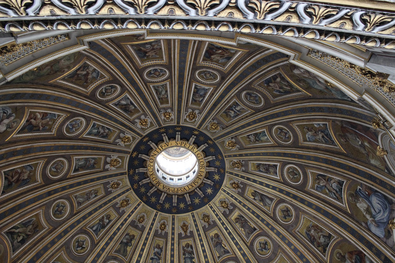 dome vatican rome free photo