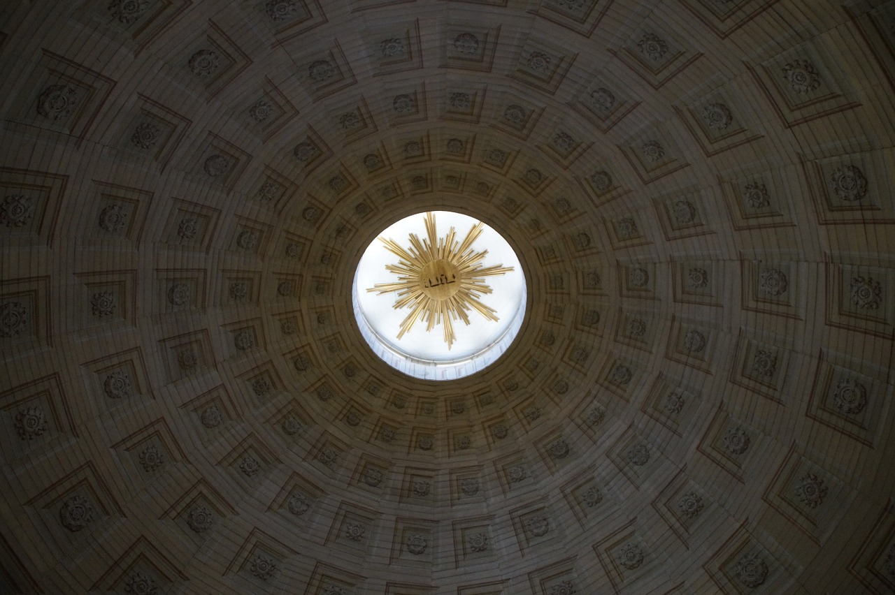 dome structure pattern free photo