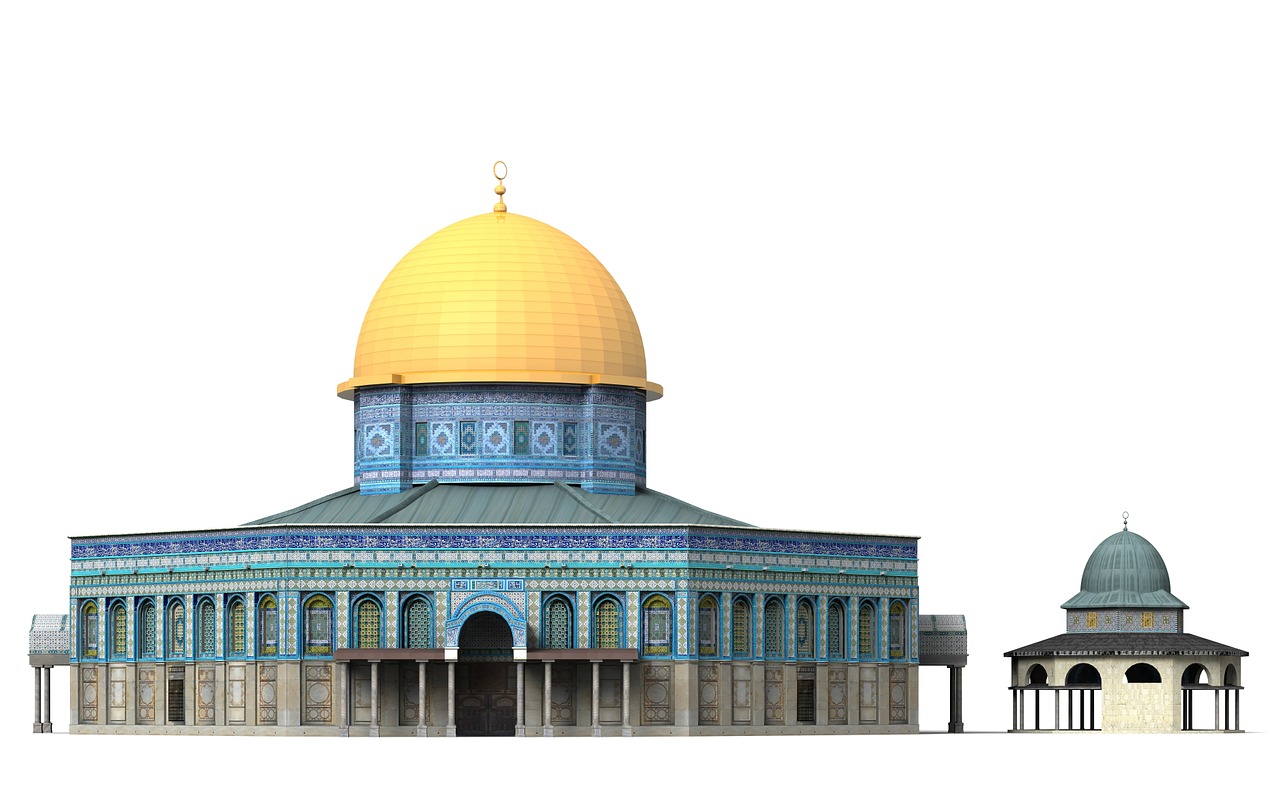 dome of the rock jerusalem architecture free photo