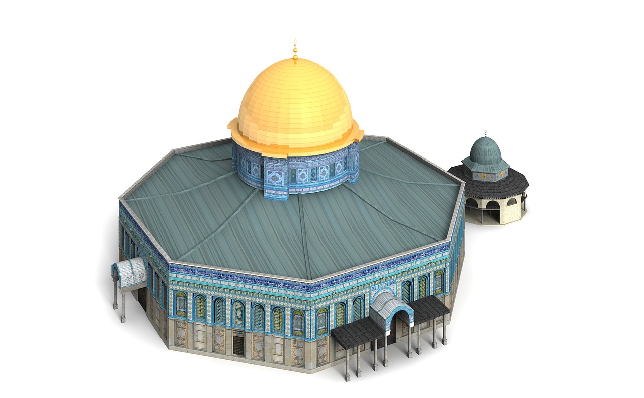 dome of the rock jerusalem architecture free photo