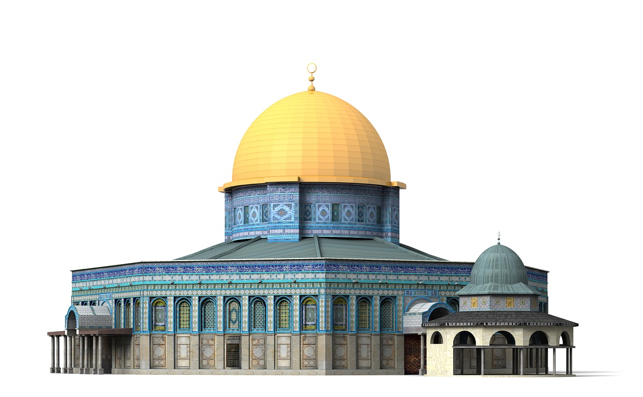 dome of the rock jerusalem architecture free photo