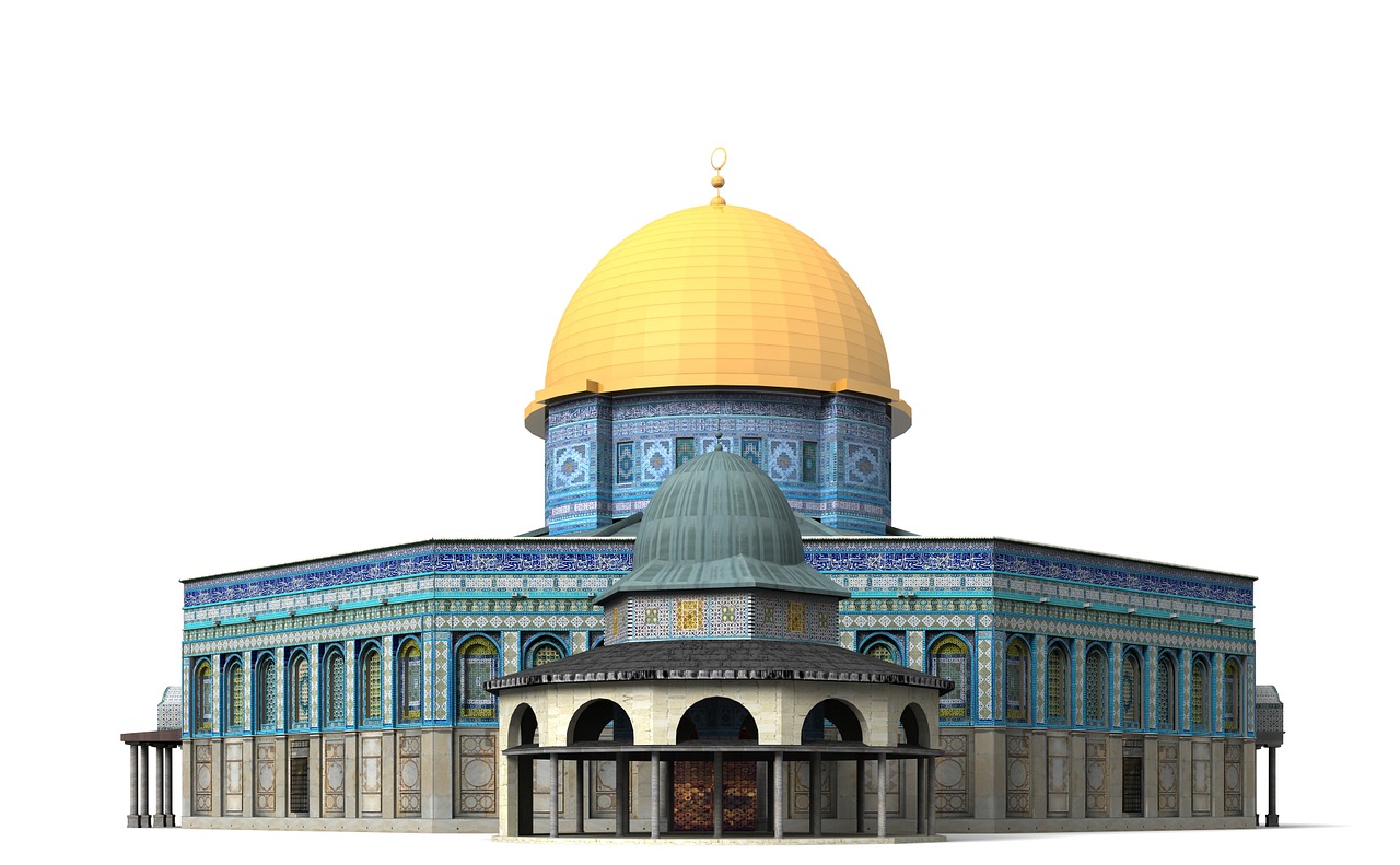 dome of the rock jerusalem architecture free photo