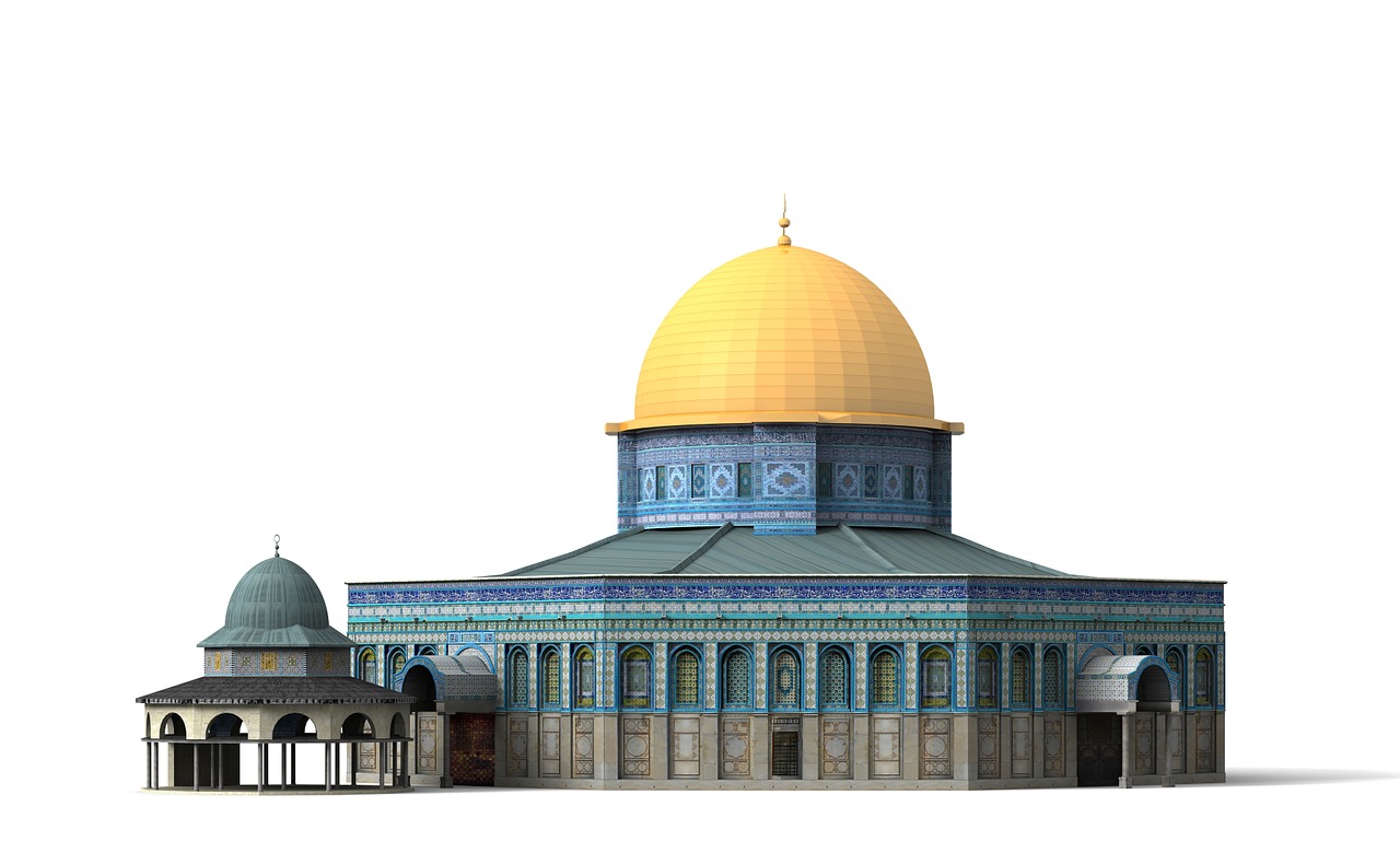 dome of the rock jerusalem architecture free photo