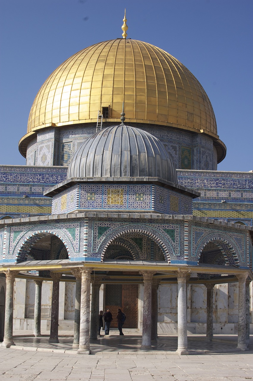 dome of the rock islam jerusalem free photo