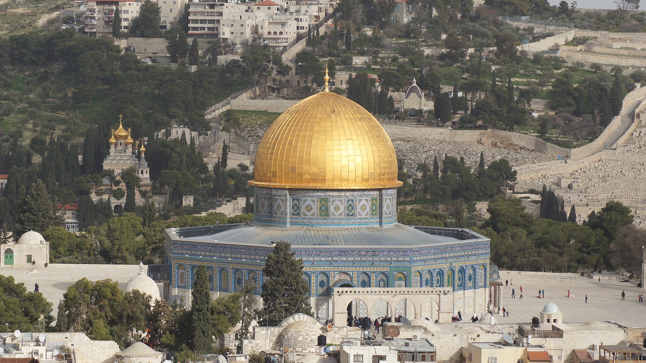 dome of the rock  israel  temple mount free photo