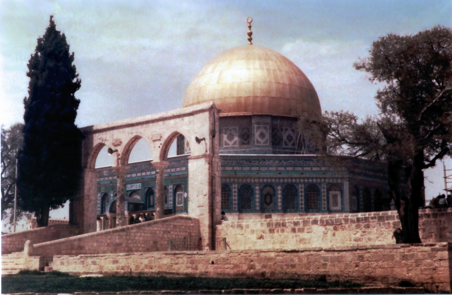 dome mosque palestine free photo