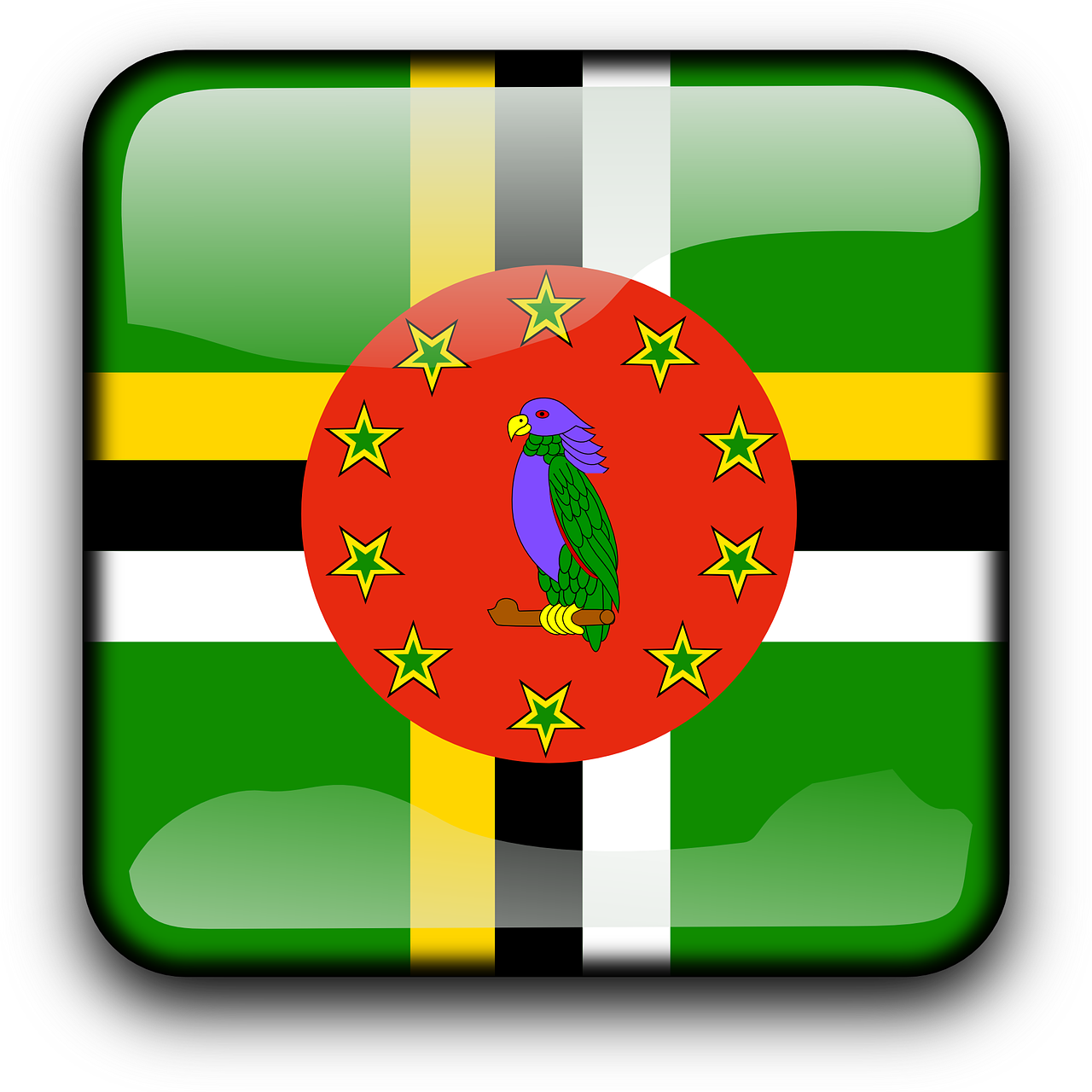dominica flag country free photo