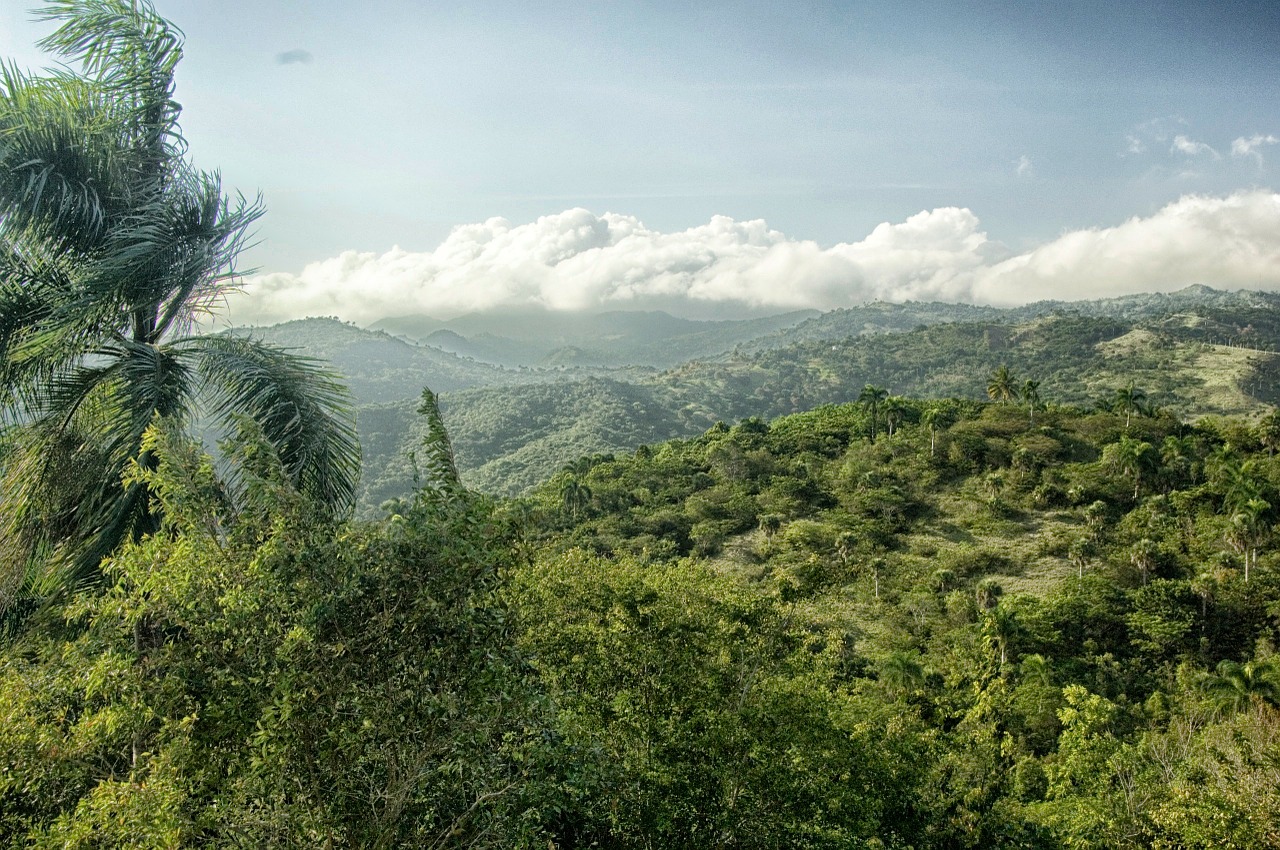 dominican republic landscape scenic free photo