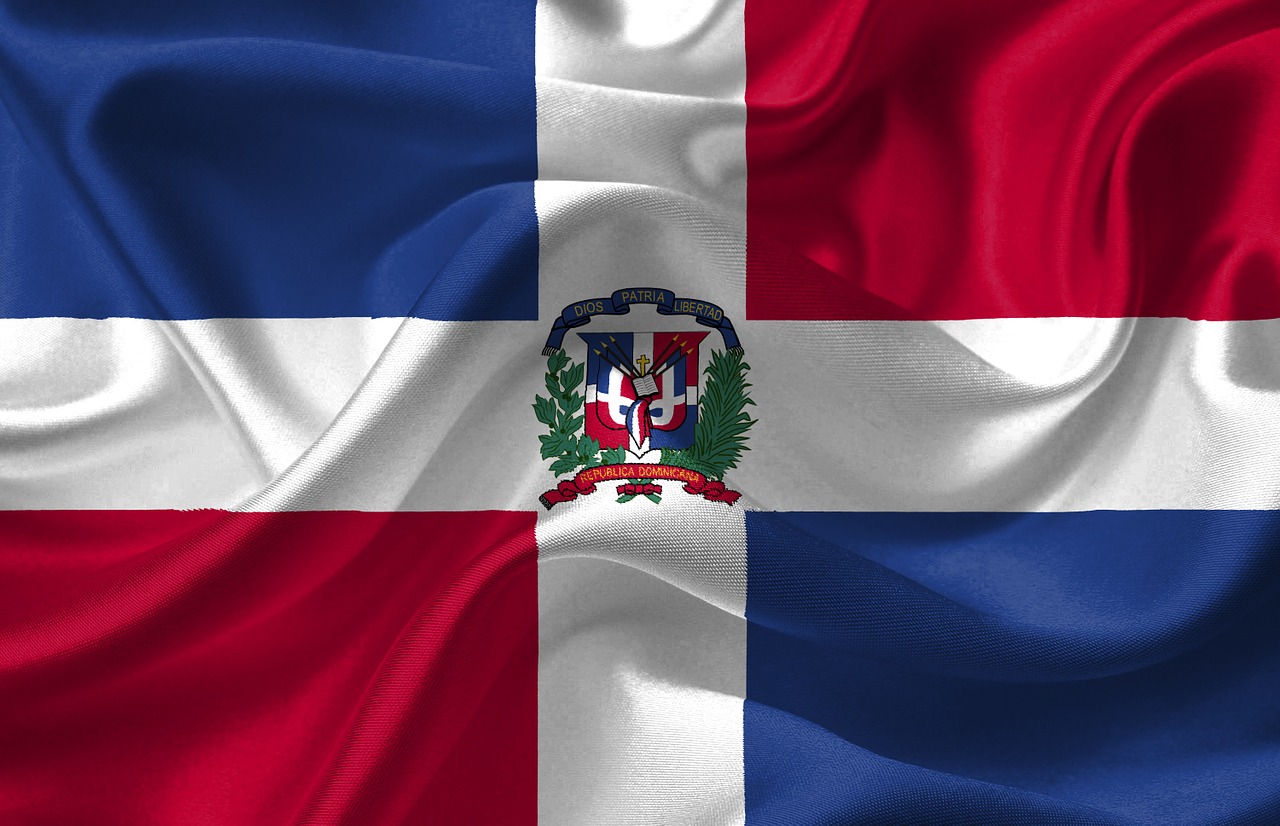 dominican republic flag country free photo