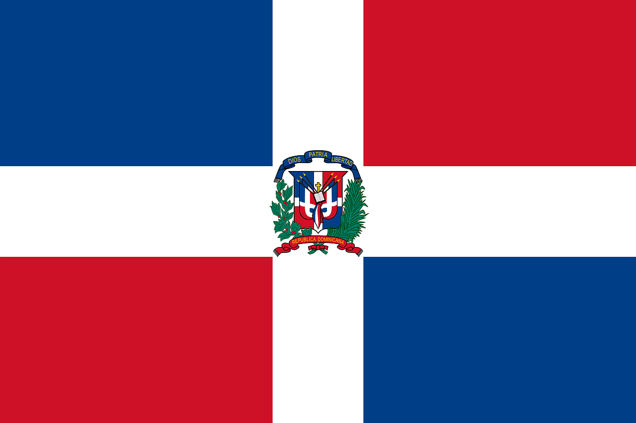 dominican republic flag national flag free photo