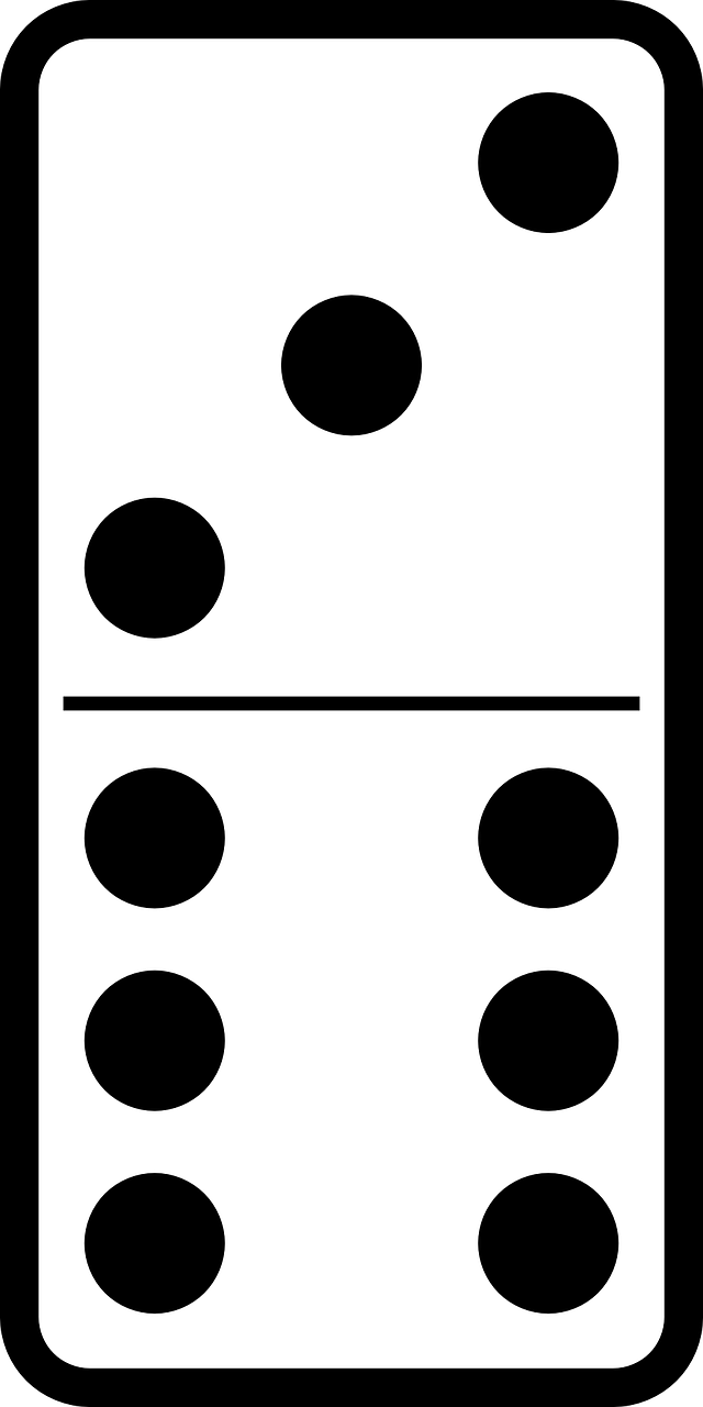 domino,dominoes,game,bones,tile,pieces,set,free vector graphics,free pictures, free photos, free images, royalty free, free illustrations, public domain