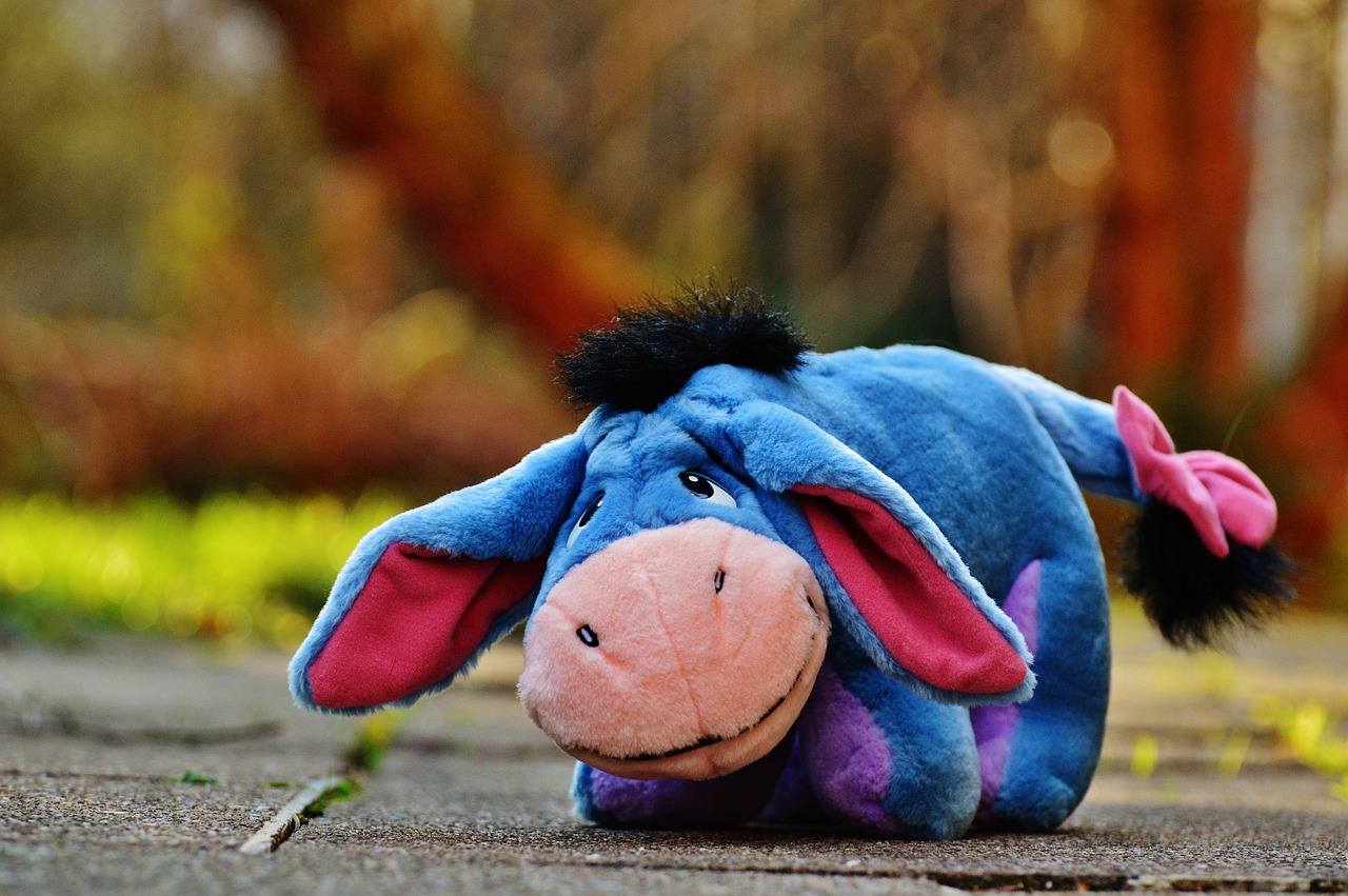 donkey funny stuffed animal free photo