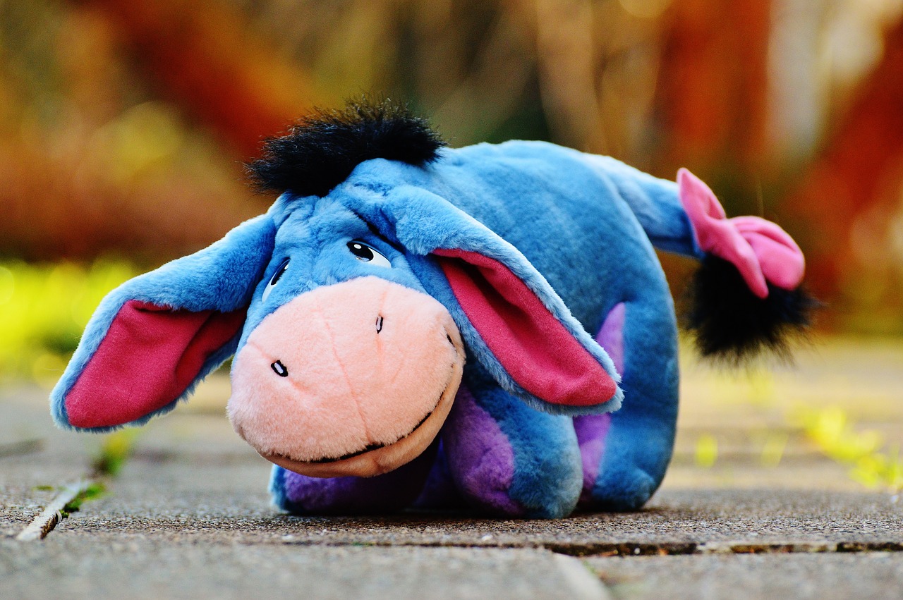 donkey funny stuffed animal free photo