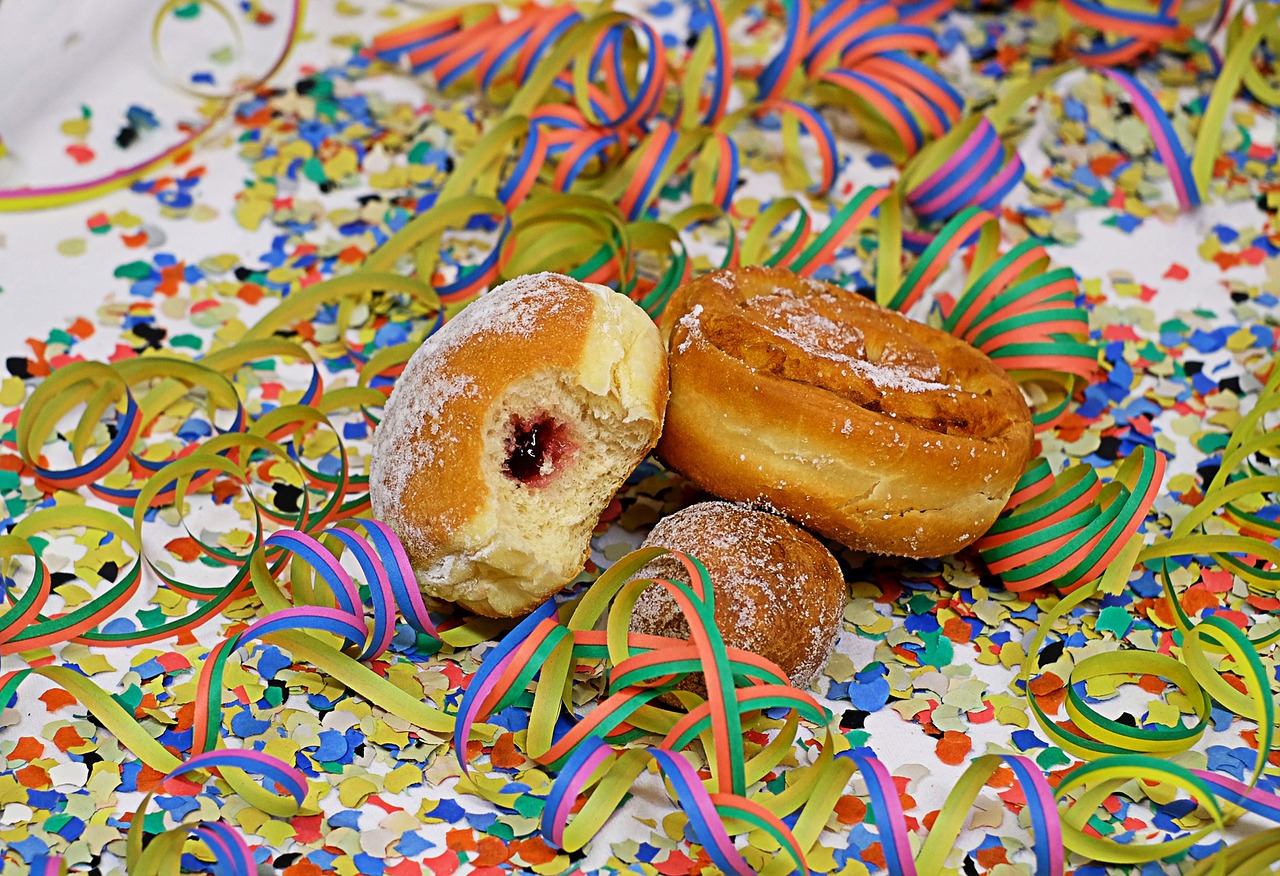 donut baked goods carnival free photo