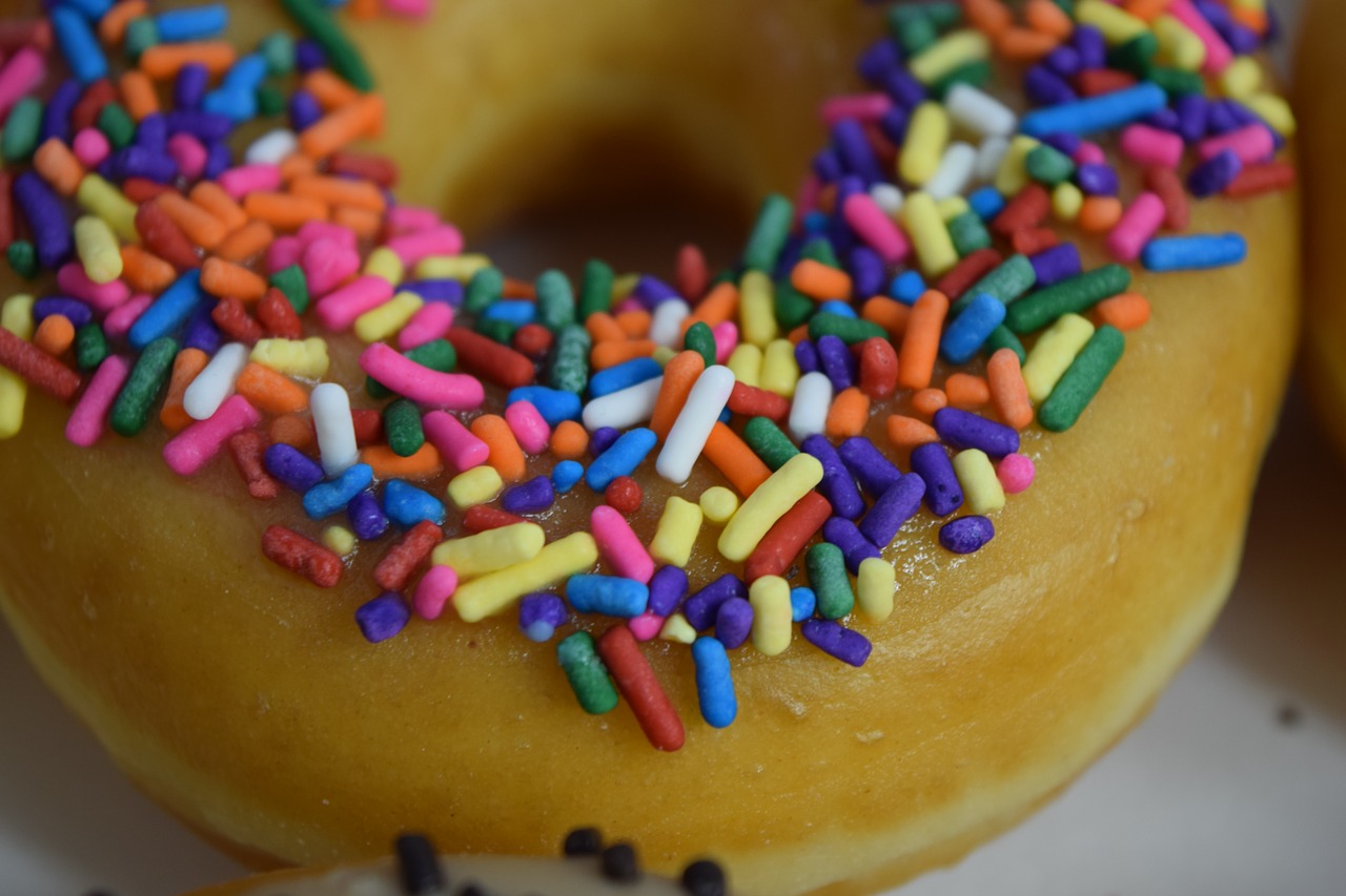 donut baked goods sweet free photo