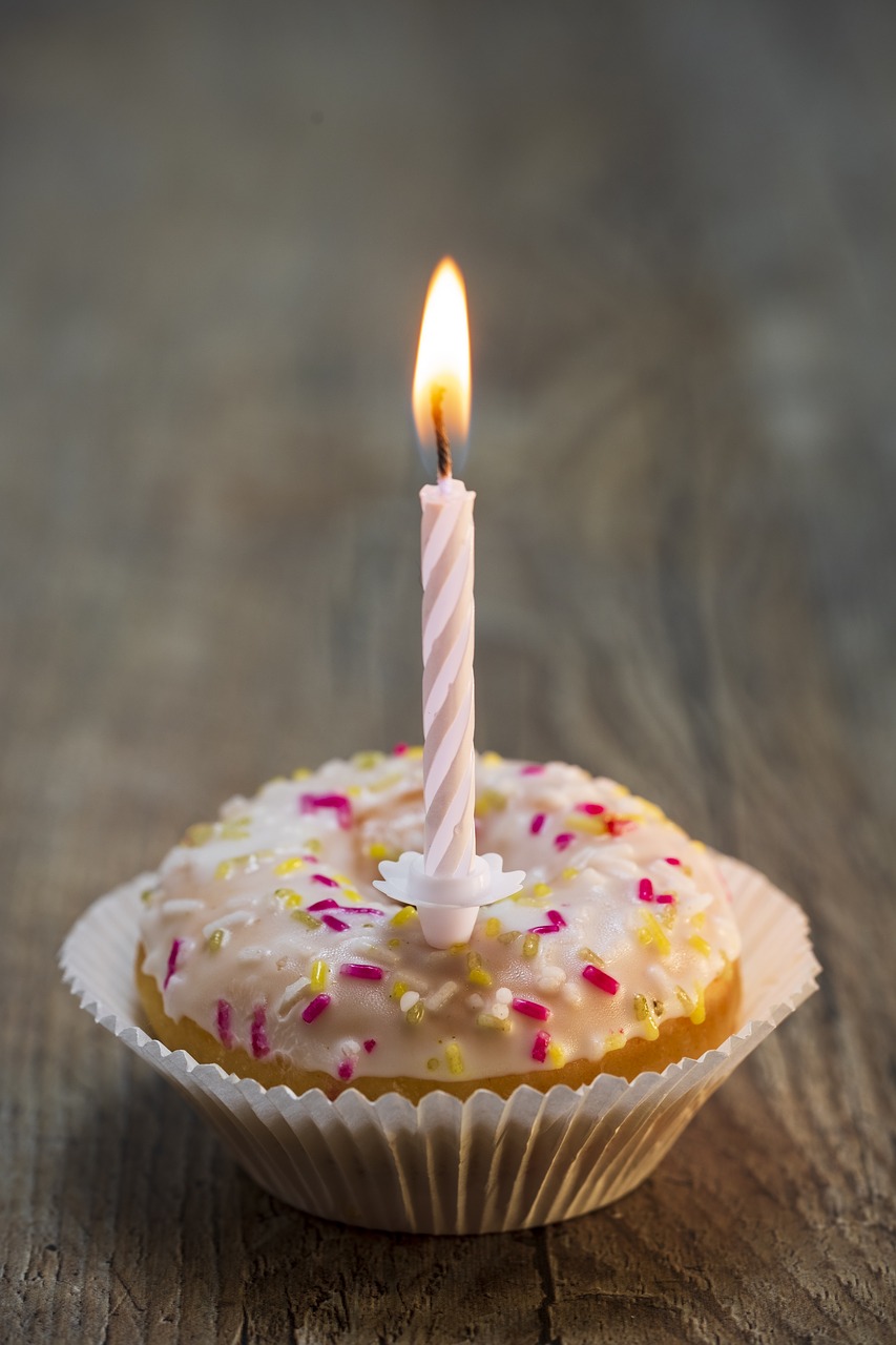 donut  cake  birthday free photo