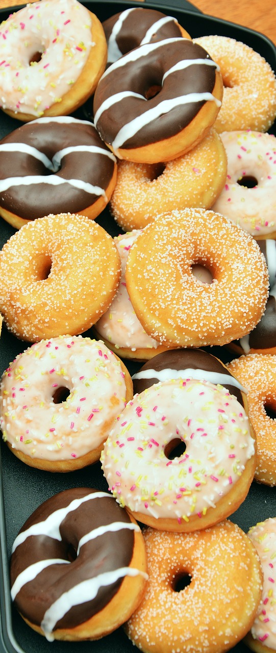 donuts pastries glaze free photo