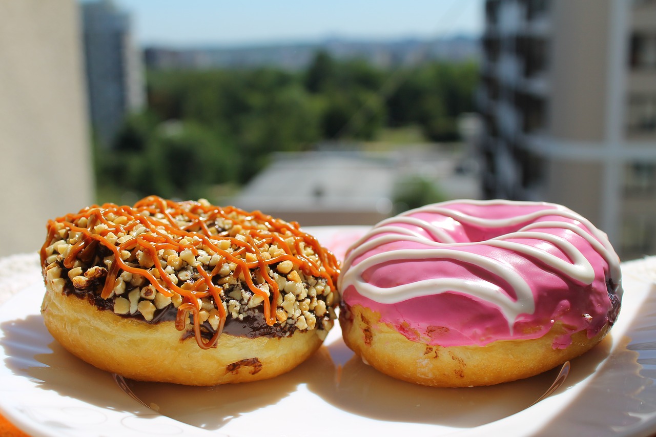 donuts sweetness baking free photo