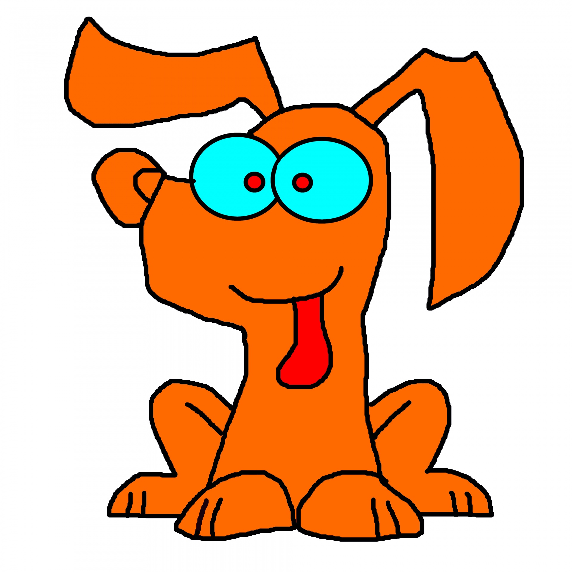 cartoon puppy dog free photo