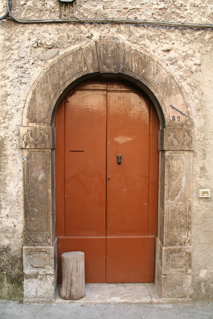 door portal entrance free photo