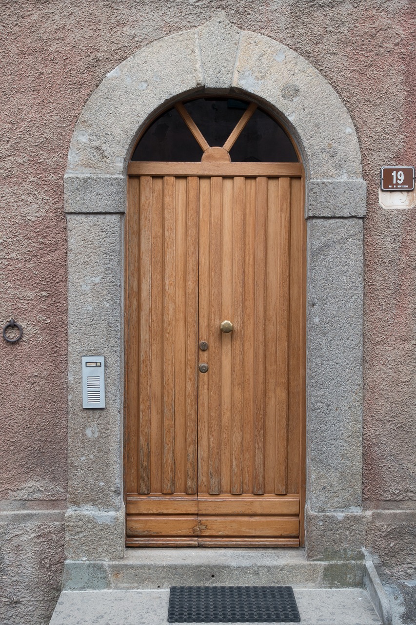 door input wood free photo