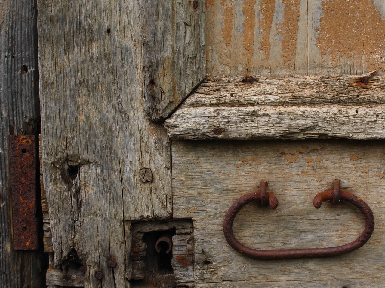 door wood lock free photo