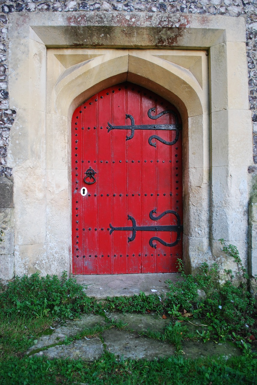 door church old free photo