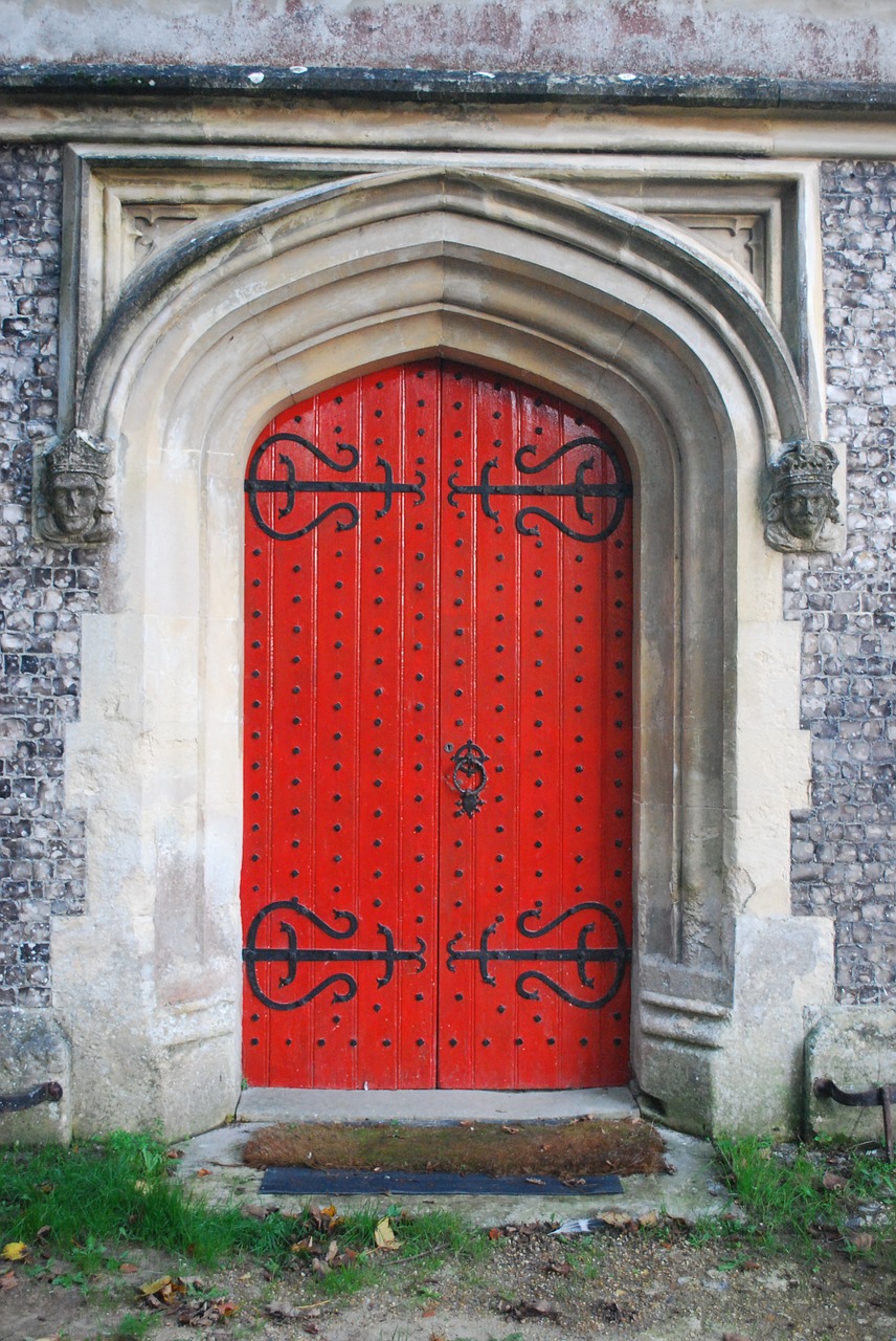 door church old free photo