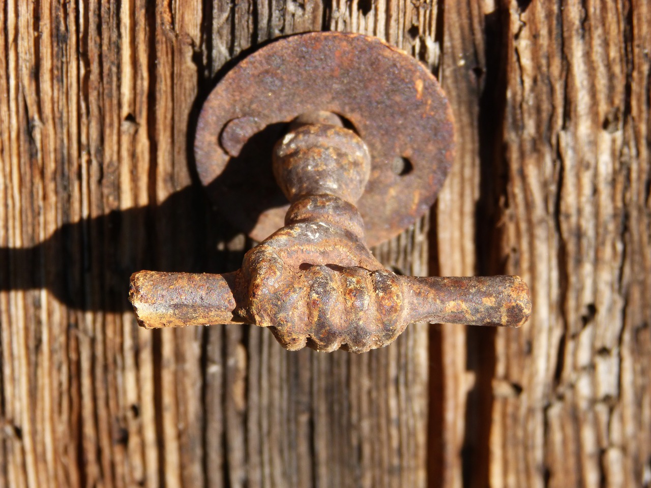 door handle old free photo