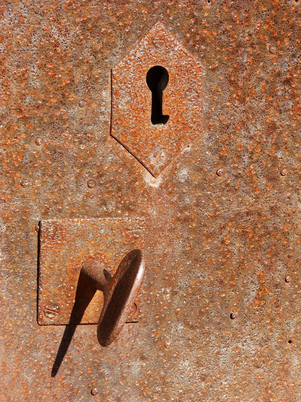 door iron rusty free photo