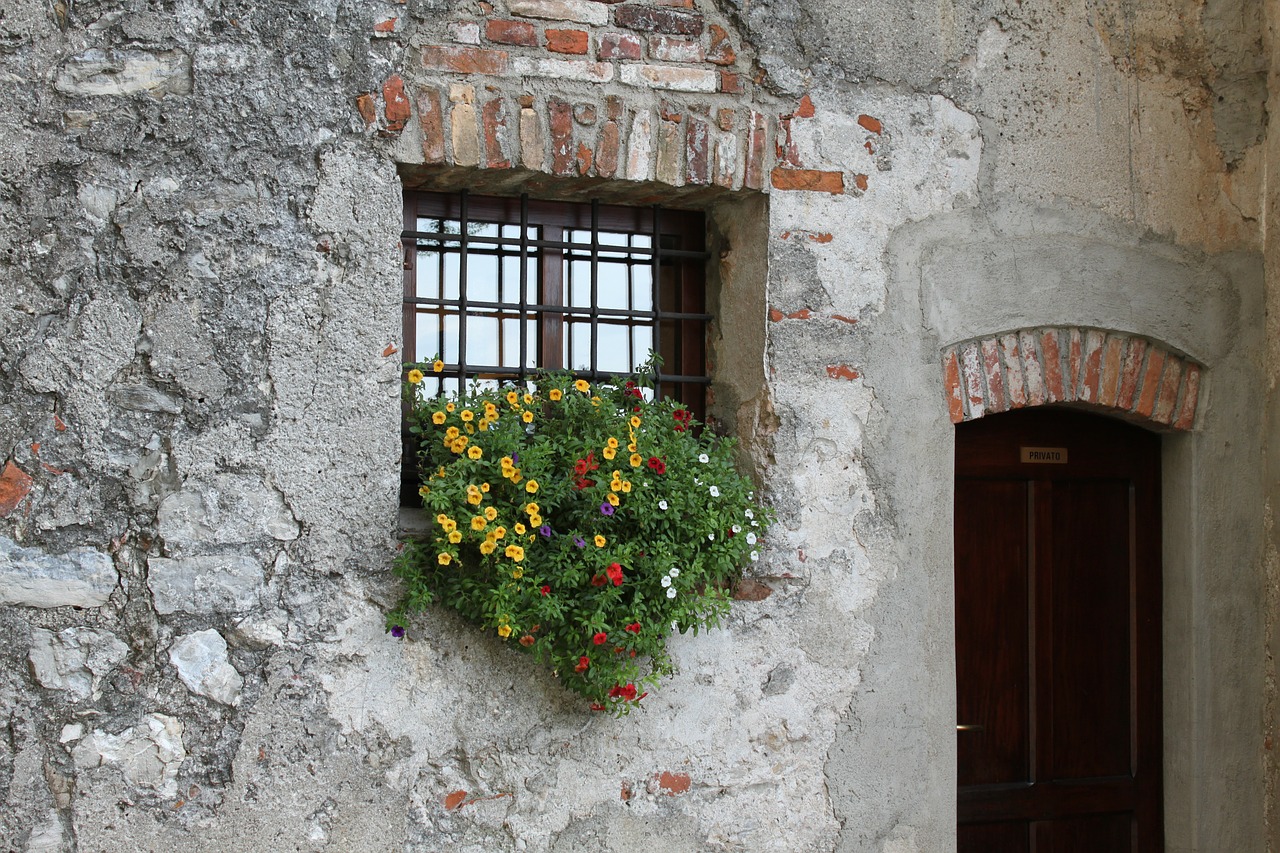 door flowers switzerland free photo