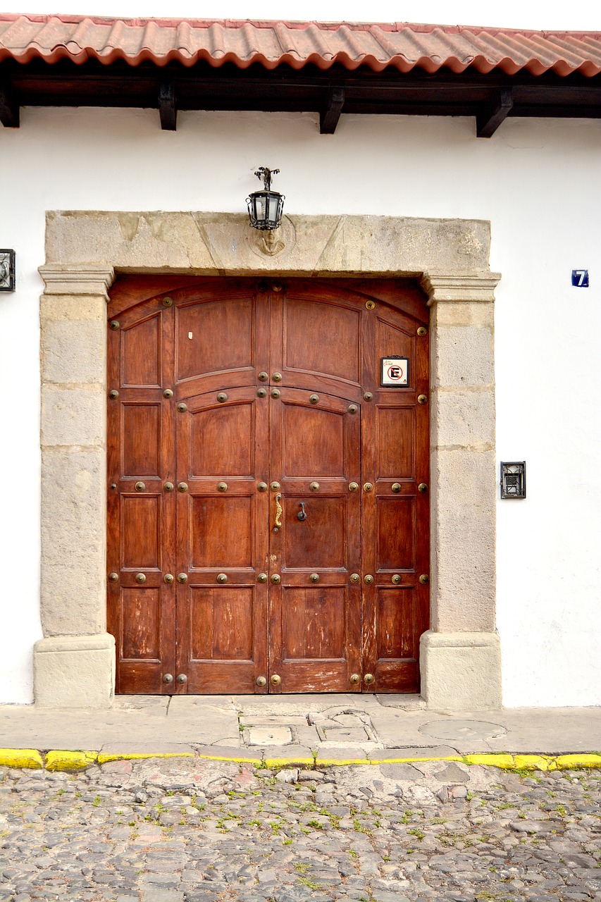 door wood wooden door free photo