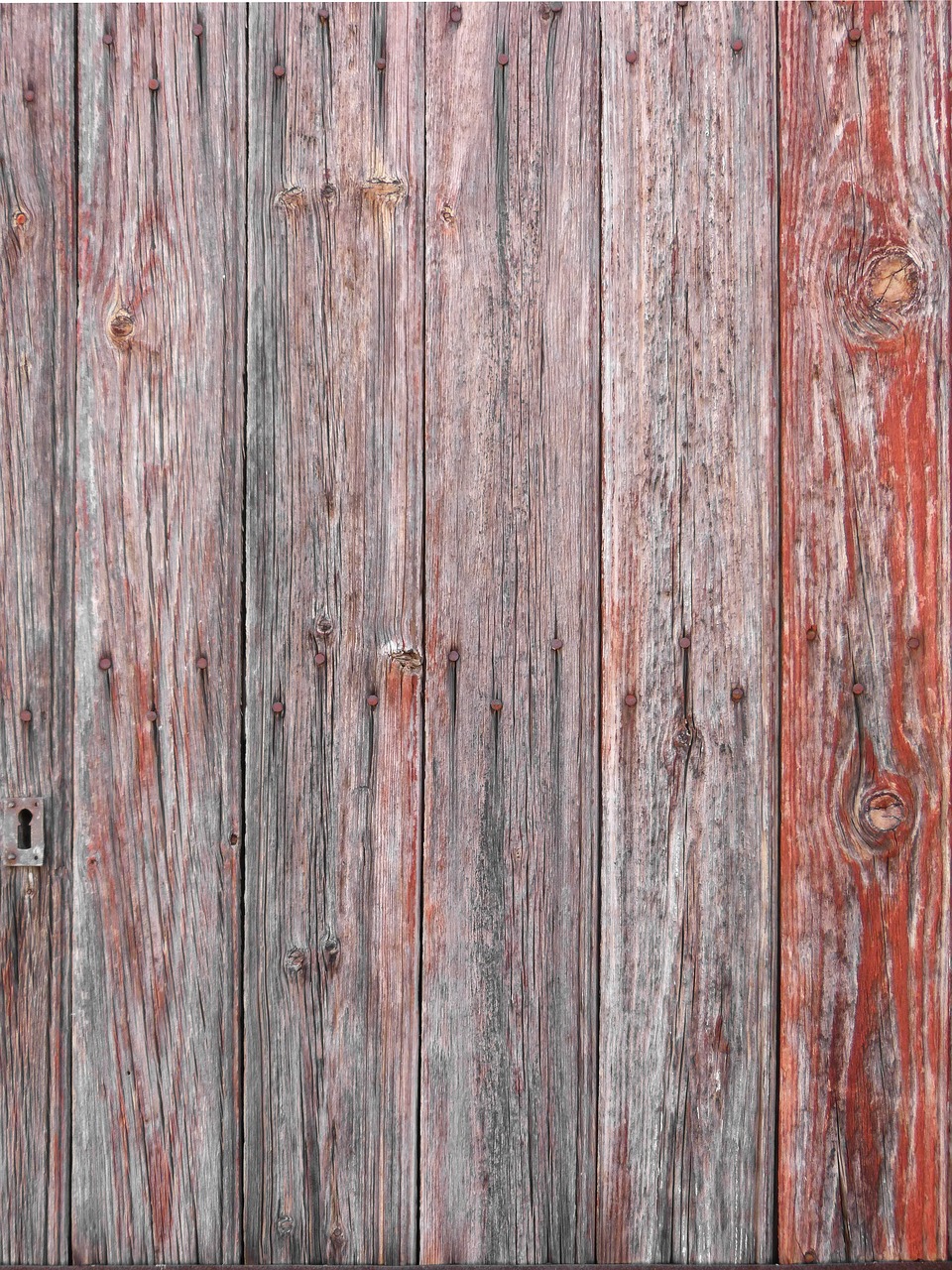 door old wood slats free photo