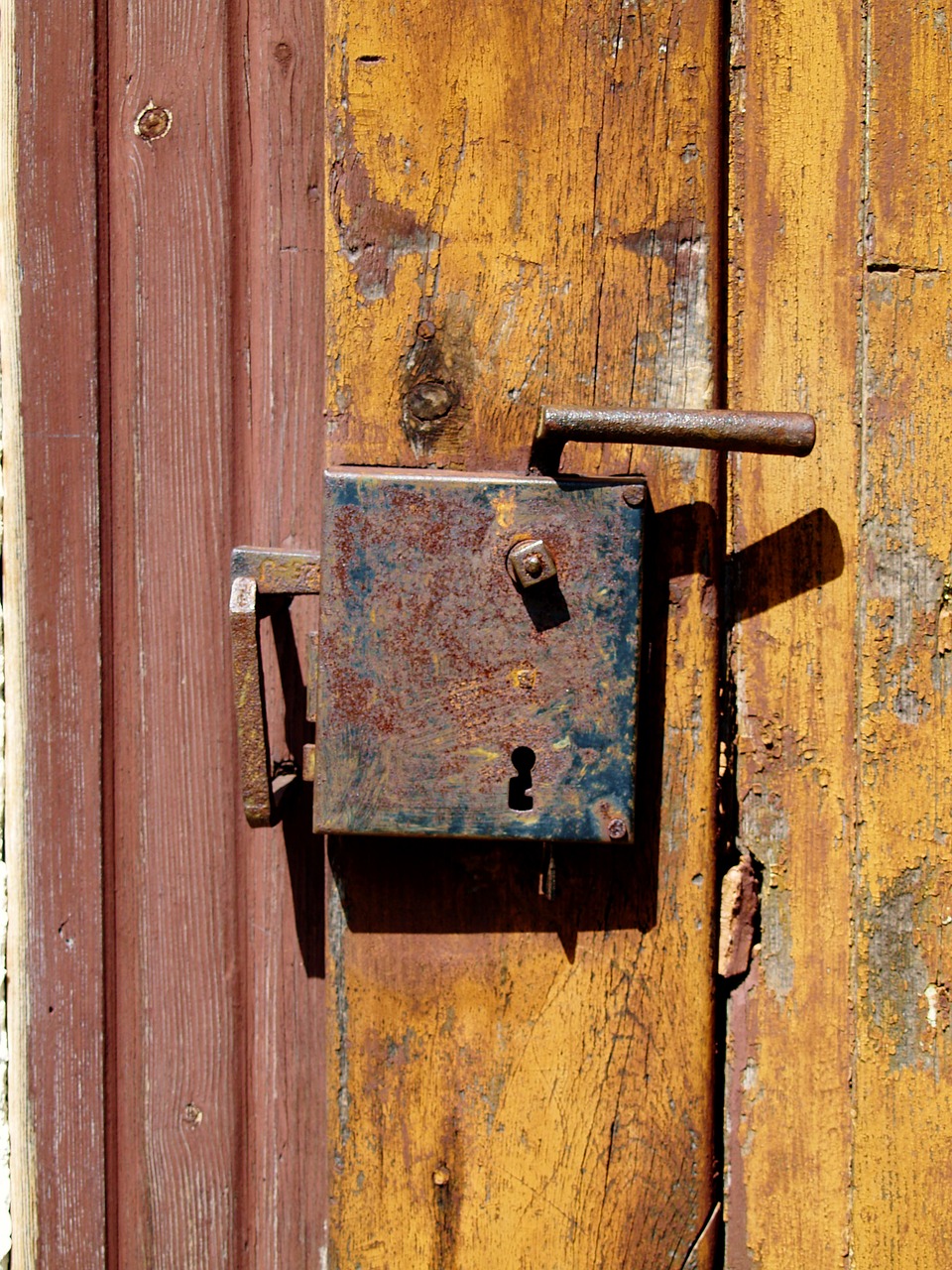 door latch lock free photo