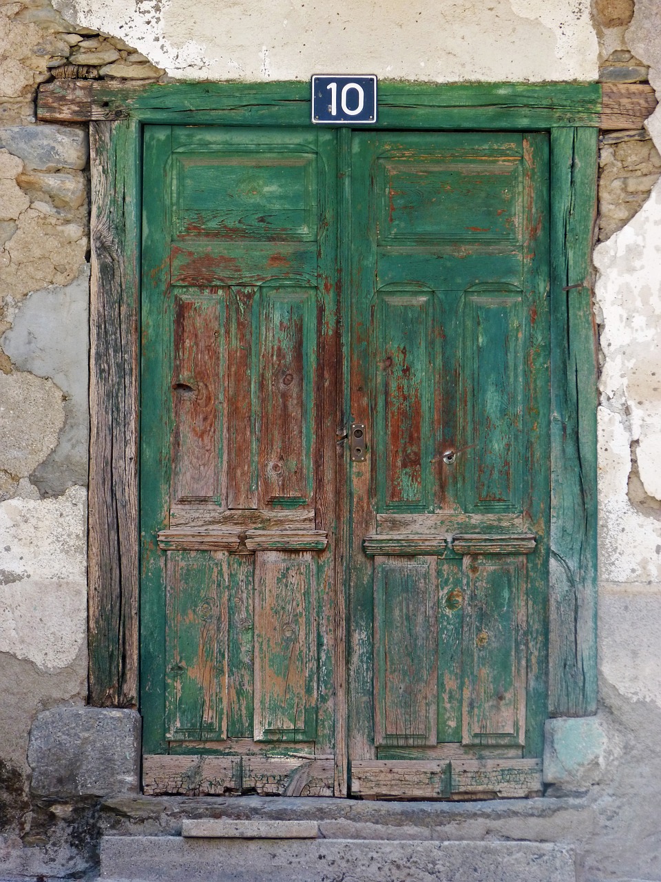 door portal old free photo