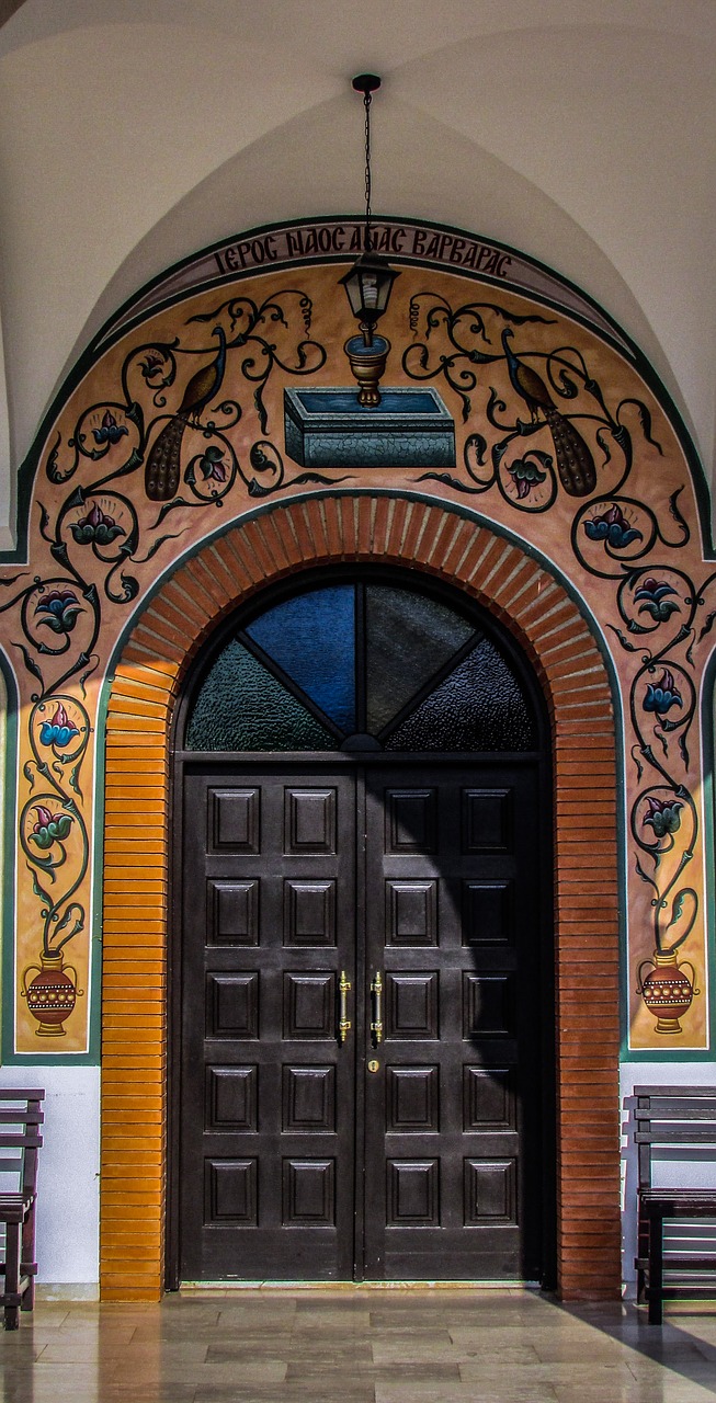 door entrance gate free photo