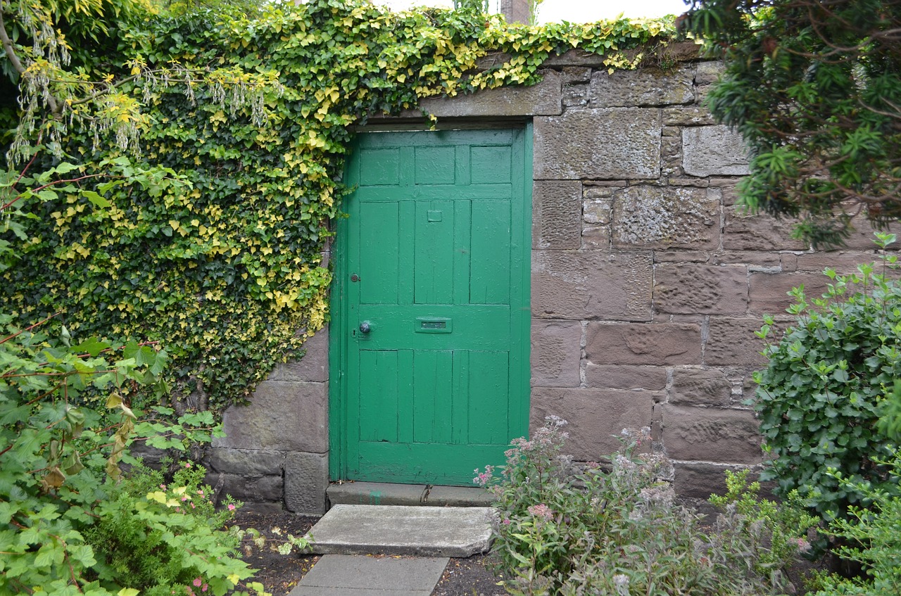 door green nature free photo