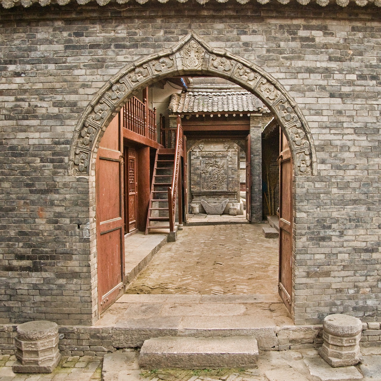 door great mosque china free photo