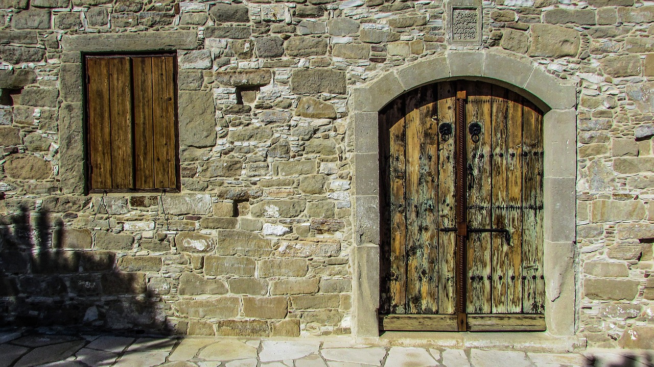 door window wooden free photo