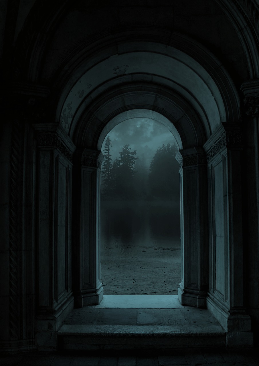 door landscape fantasy free photo